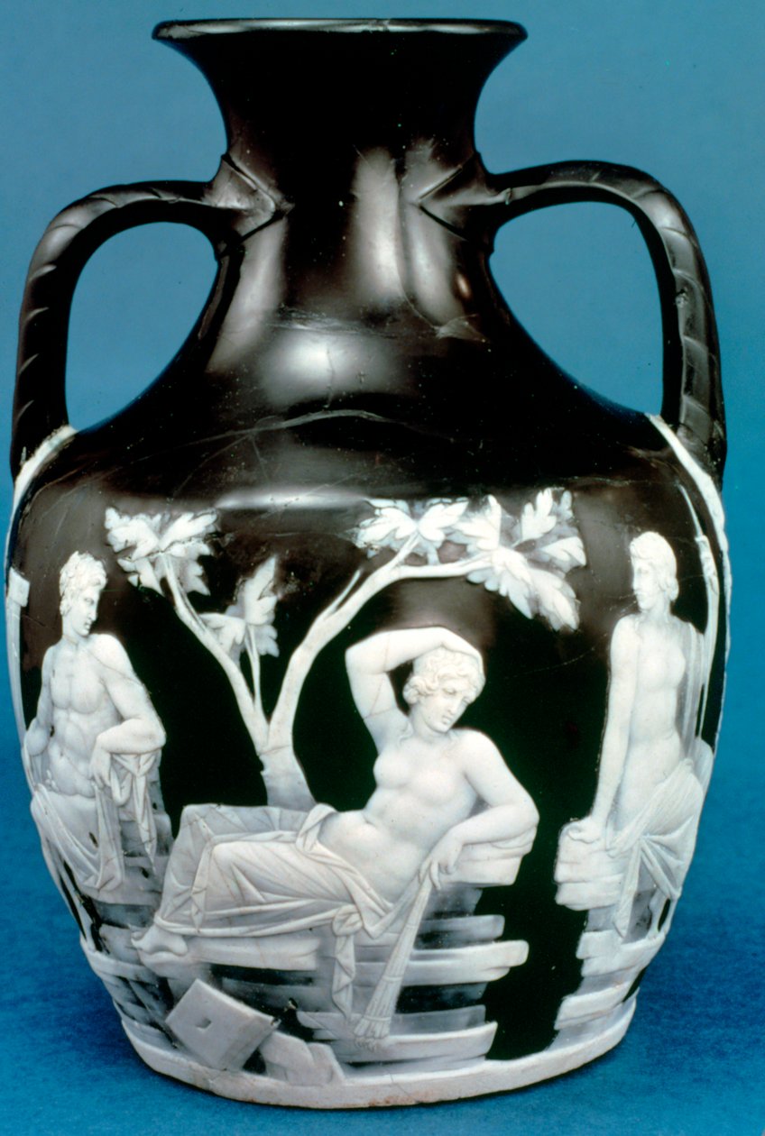 The Portland Vase, c5-25 AD av Unbekannt