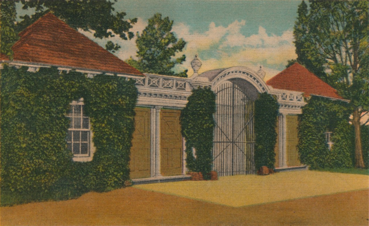 Den offentliga entrén, 1946 av Unbekannt