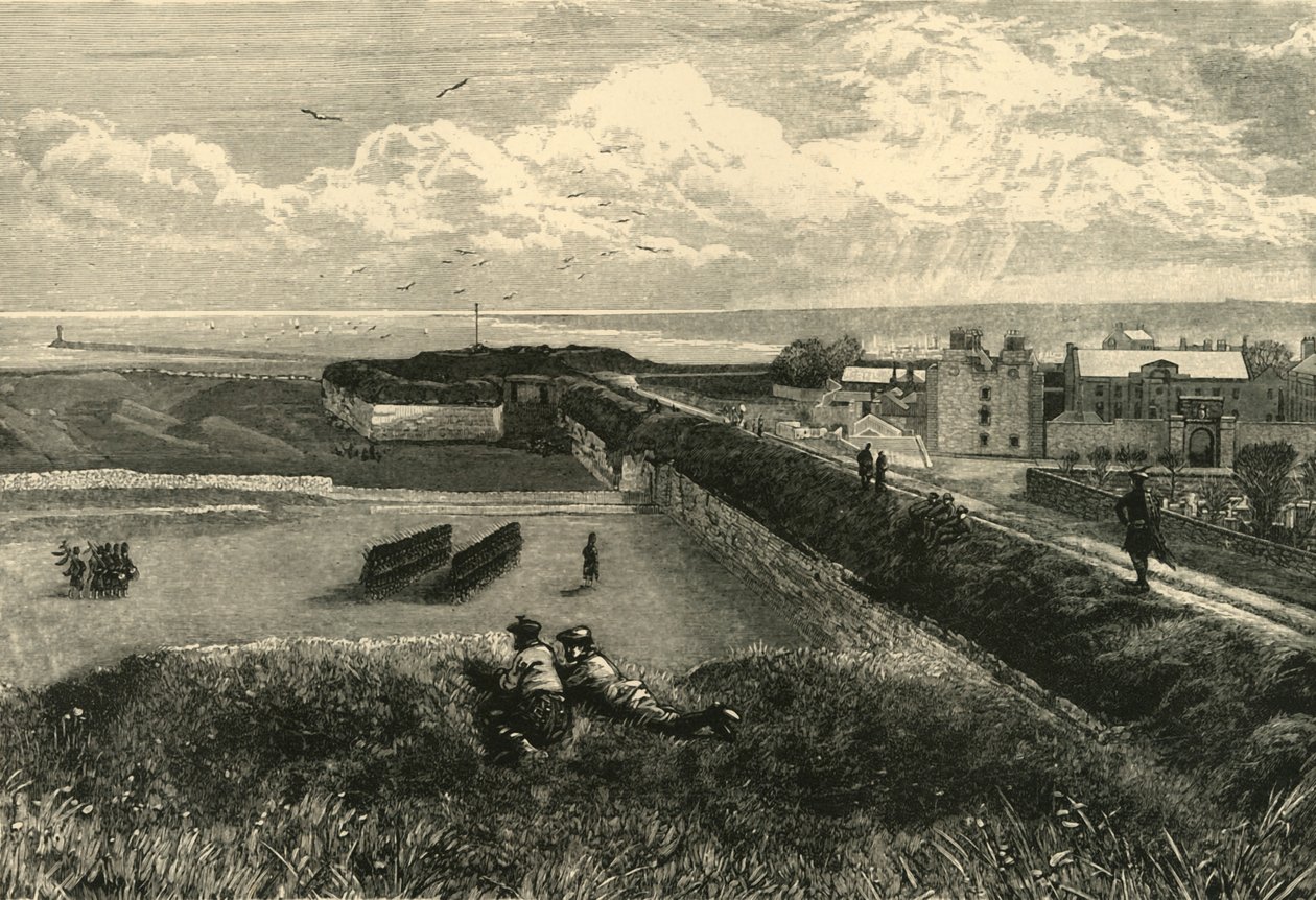 The Ramparts, Berwick-On-Tweed, 1898. av Unbekannt