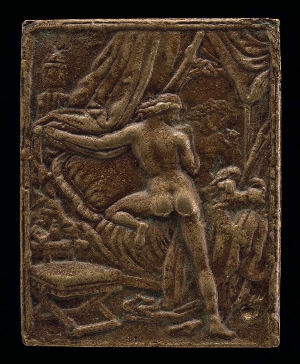 Våldtäkten av Lucretia, 1500-talet. av Unbekannt