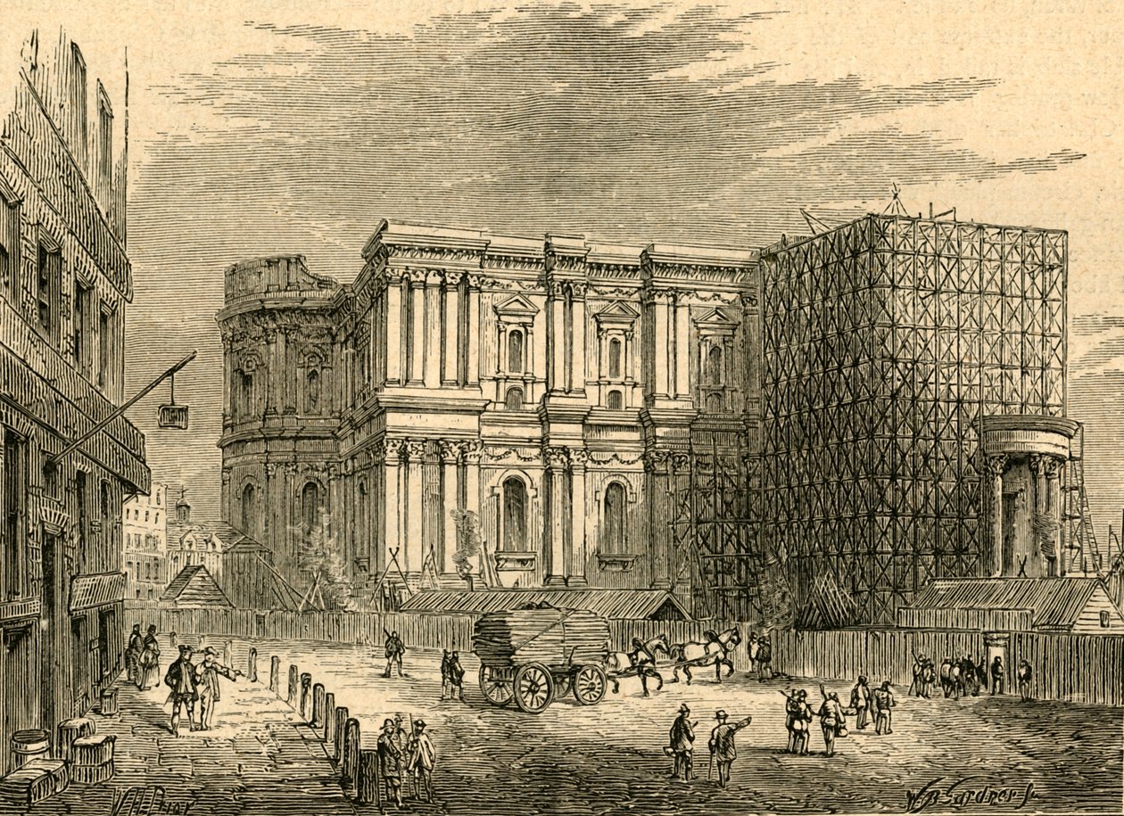 The Rebuilding of St. Pauls, 1897. av Unbekannt