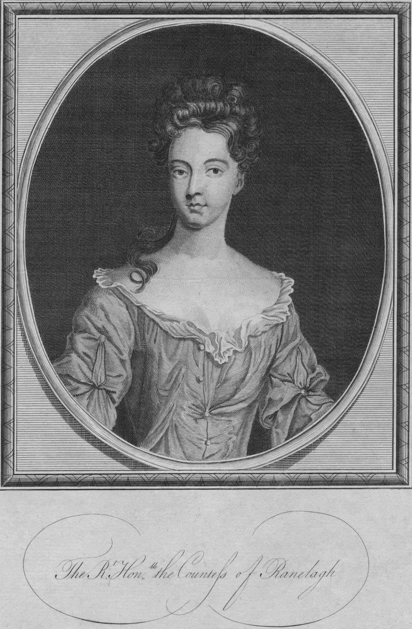 Den höge ärade grevinnan av Ranelagh, 1786. av Unbekannt