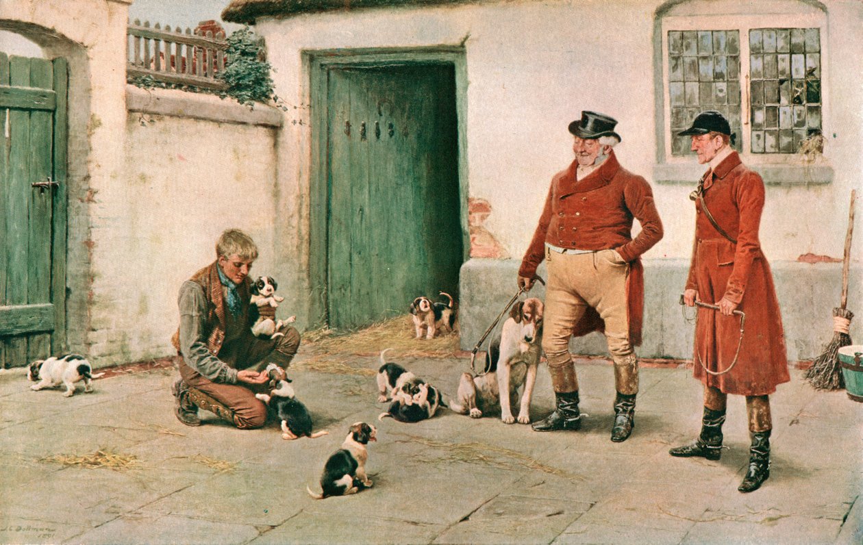 The Rising Generation, 1891, c1902. av Unbekannt