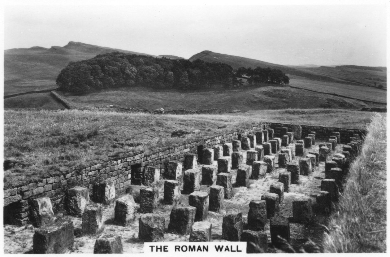 The Roman Wall, Housesteads, Northumberland, 1937 av Unbekannt