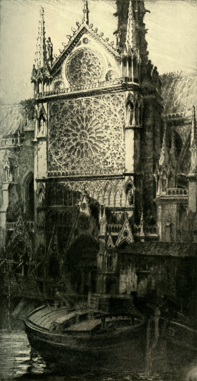 Rosenfönstret, 1908. av Unbekannt