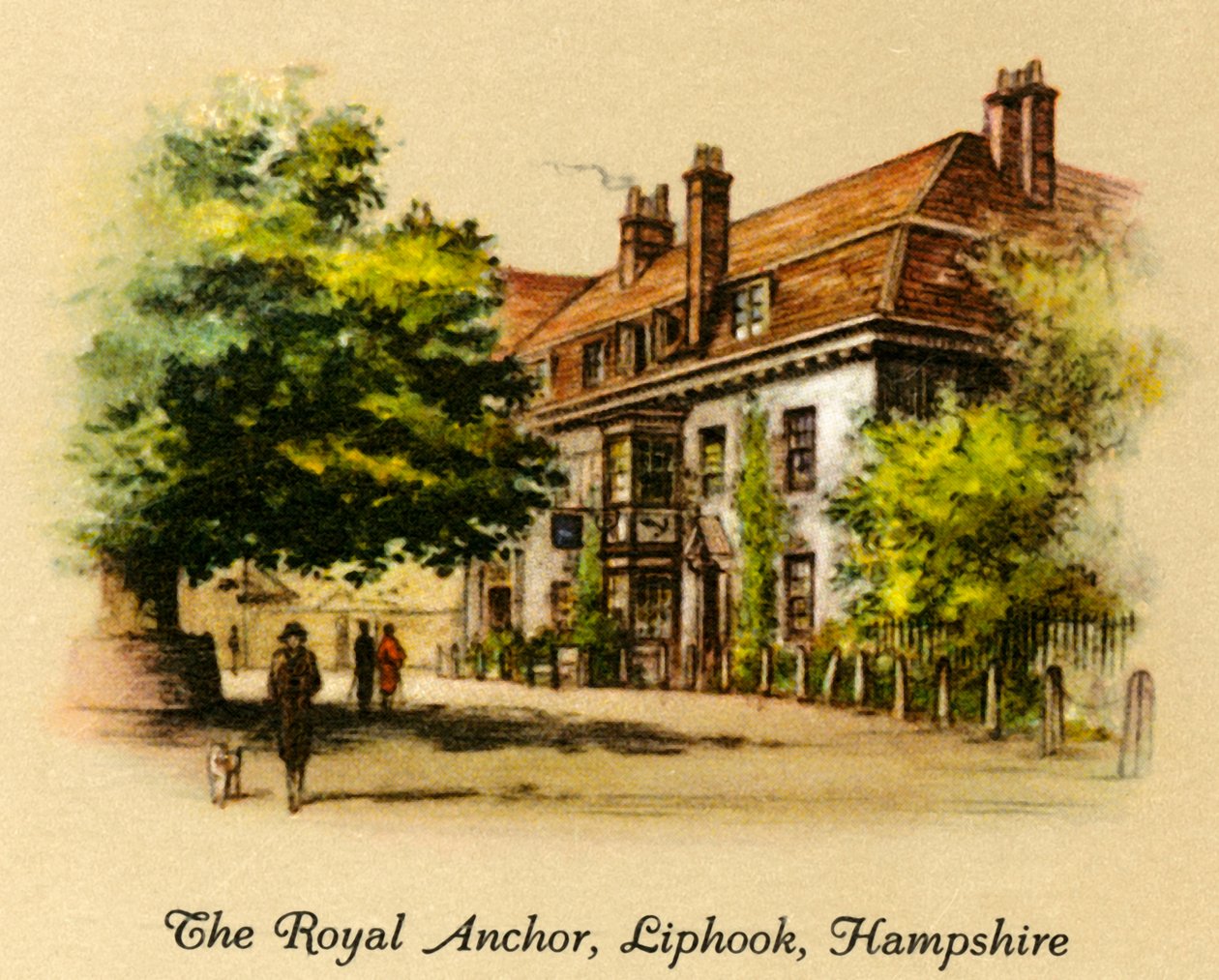 The Royal Anchor, Liphook, Hampshire, 1936. av Unbekannt