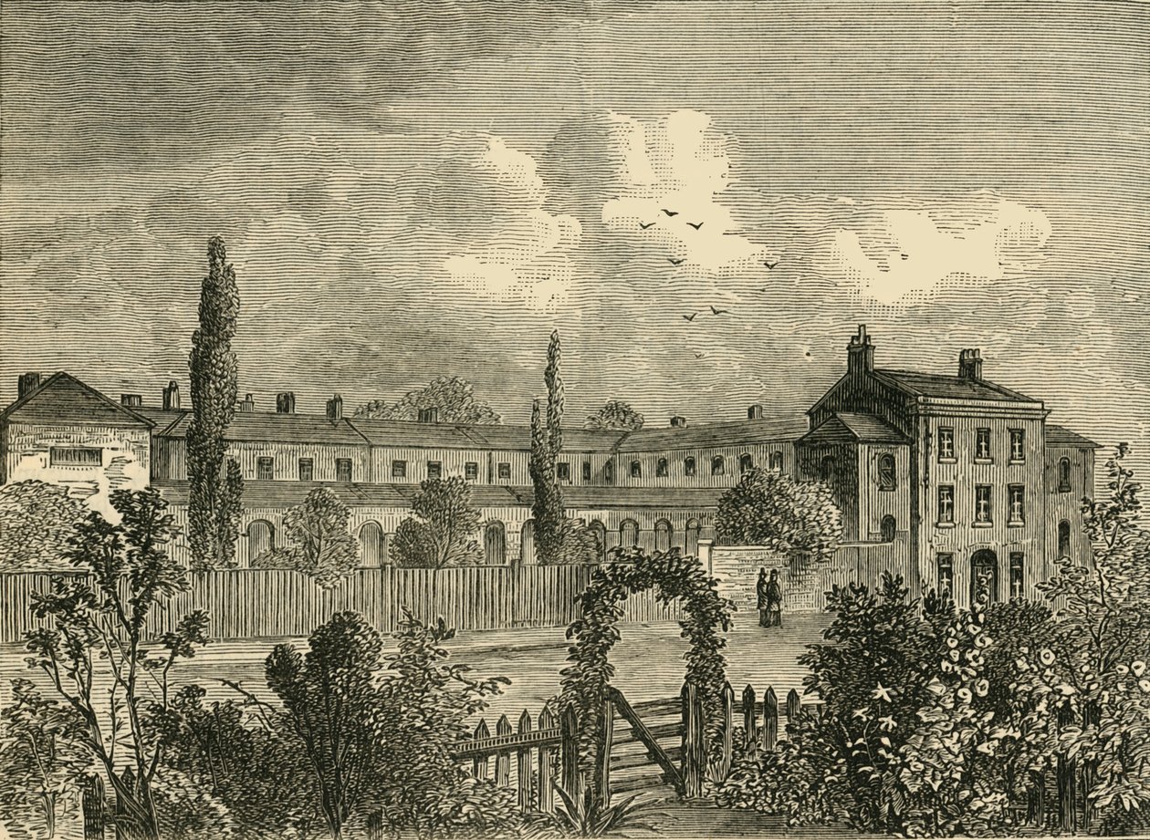Royal Veterinary College, 1825, c1876. av Unbekannt