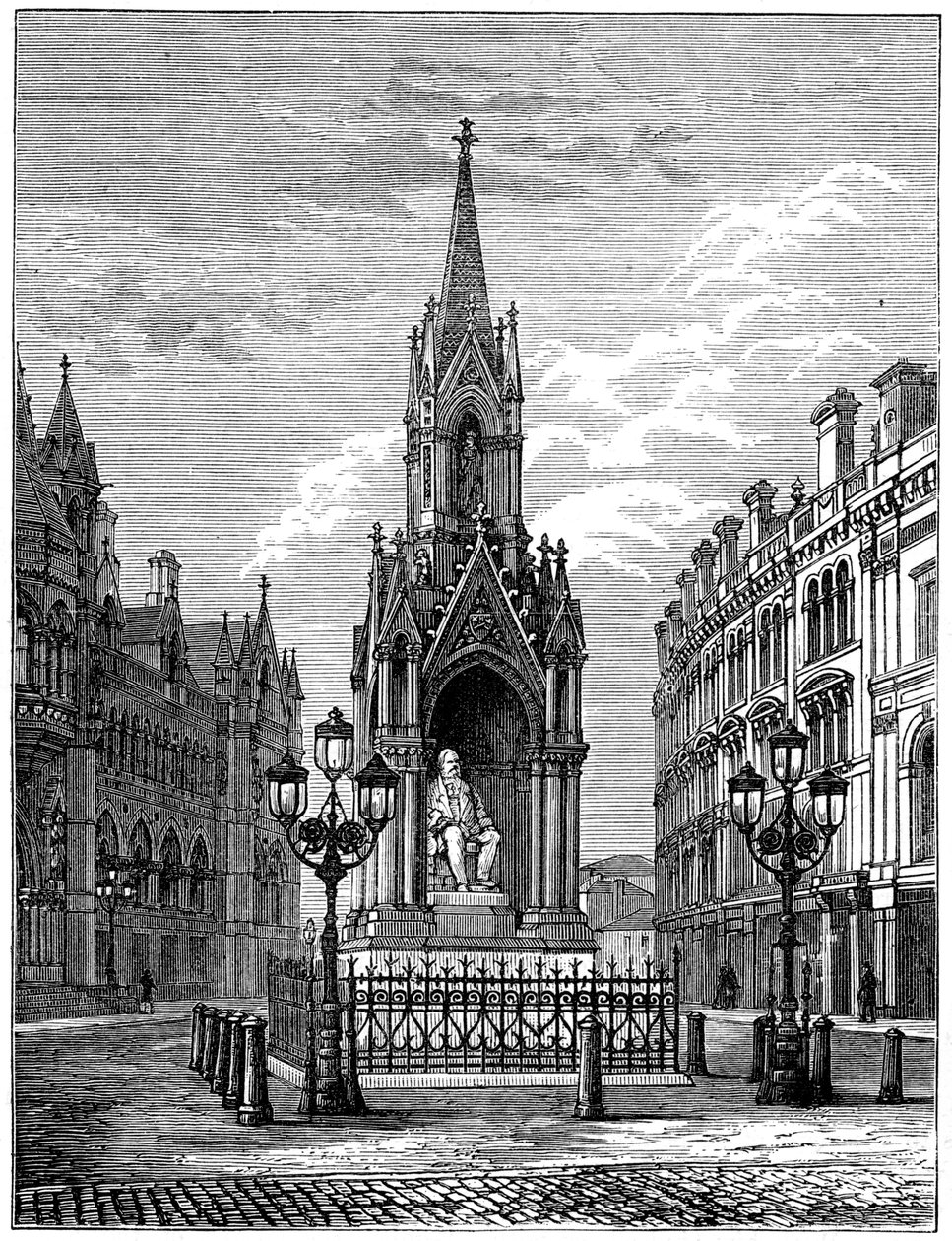 Saltstatyn i Bradford, c1880 av Unbekannt