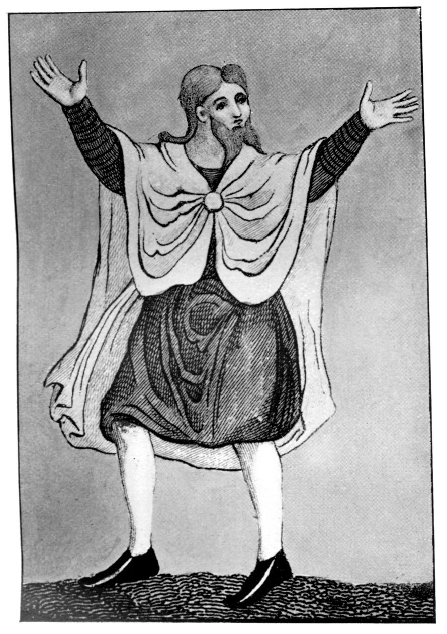 Den saxiska manteln, 1910 av Unbekannt