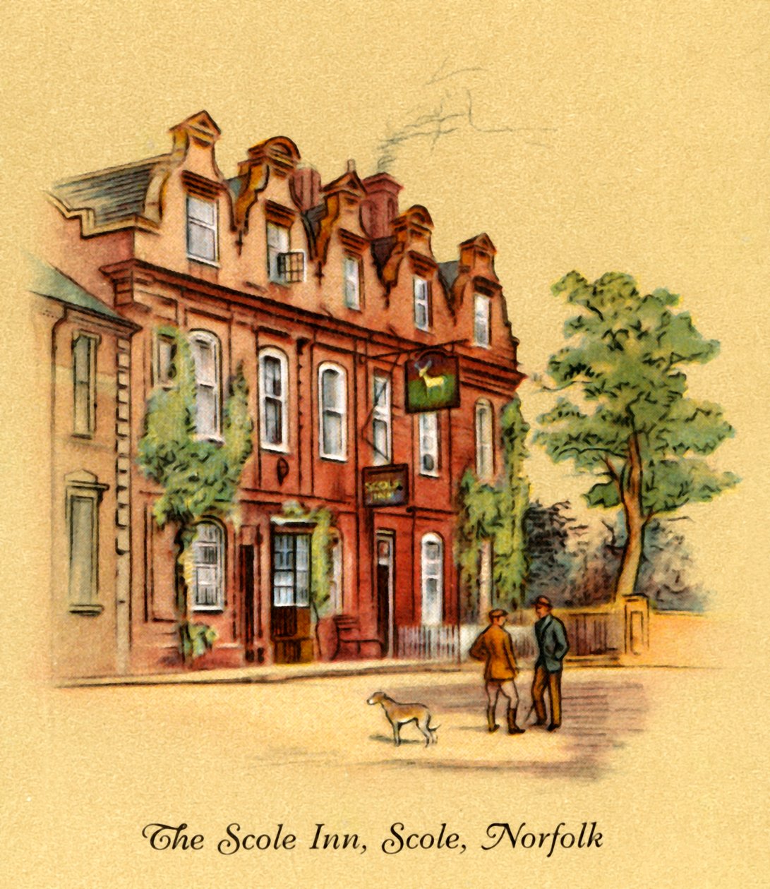 The Scole Inn, Scole, Norfolk, 1939. av Unbekannt