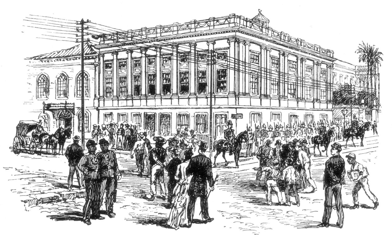 Senatshuset, Rio de Janeiro, Brasilien, 1892 av Unbekannt