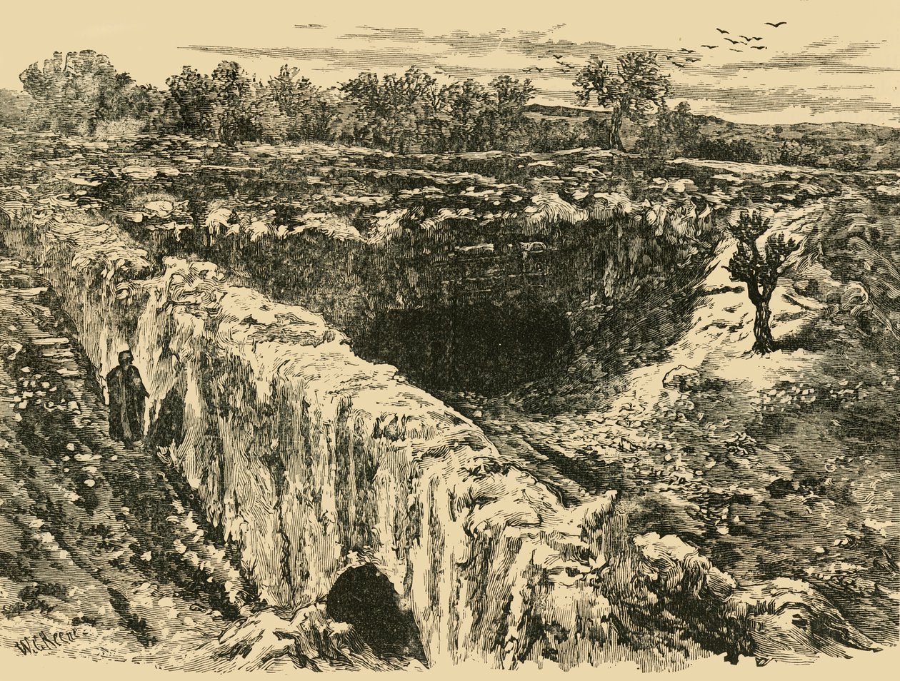 Kungagravarna i Jerusalem, 1890. av Unbekannt