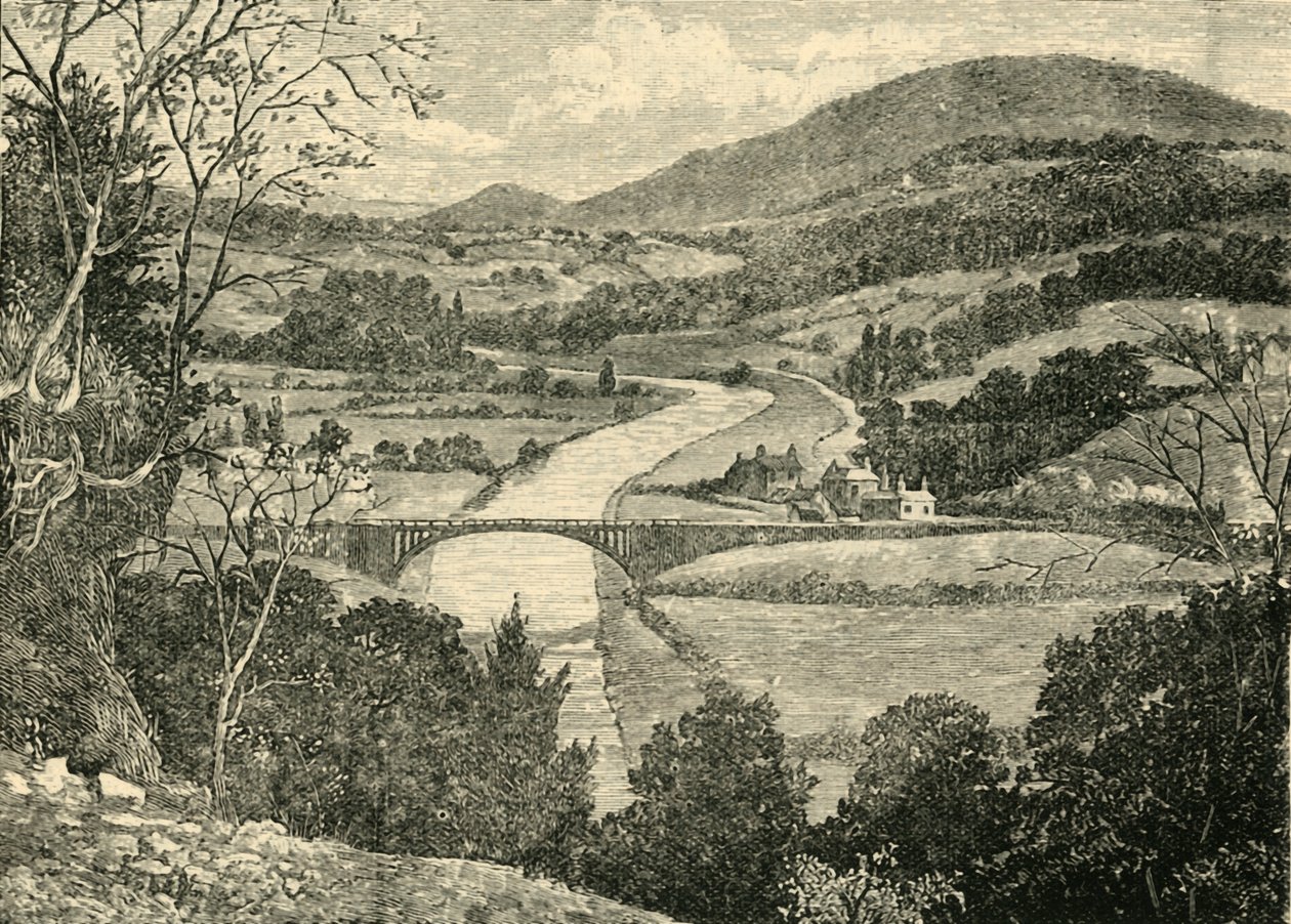 The Severn, från Benthall Edge, 1898. av Unbekannt