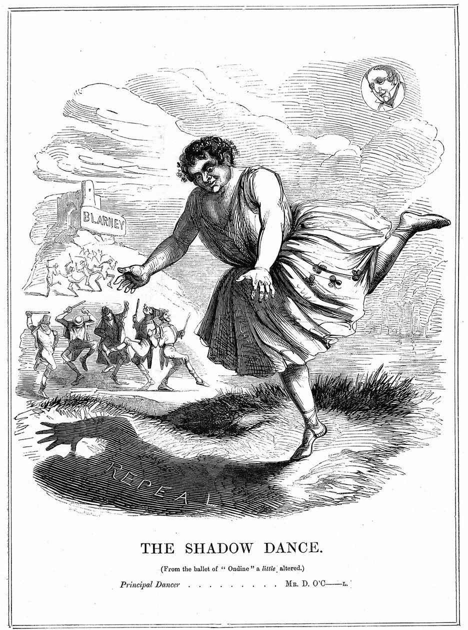 Skuggdansen, 1843 av Unbekannt