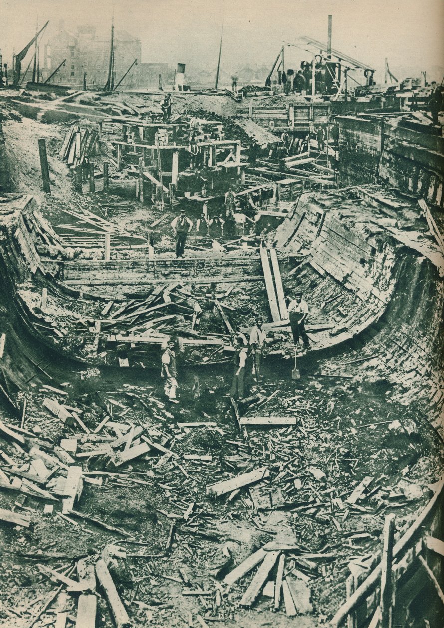 Skeppet som blev en torrdocka, 1937 av Unbekannt