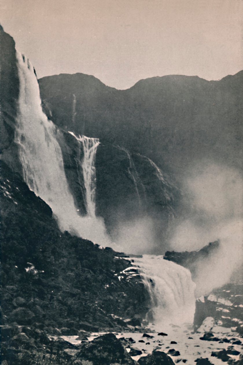 Skjeggedalfallen, 1914. av Unbekannt