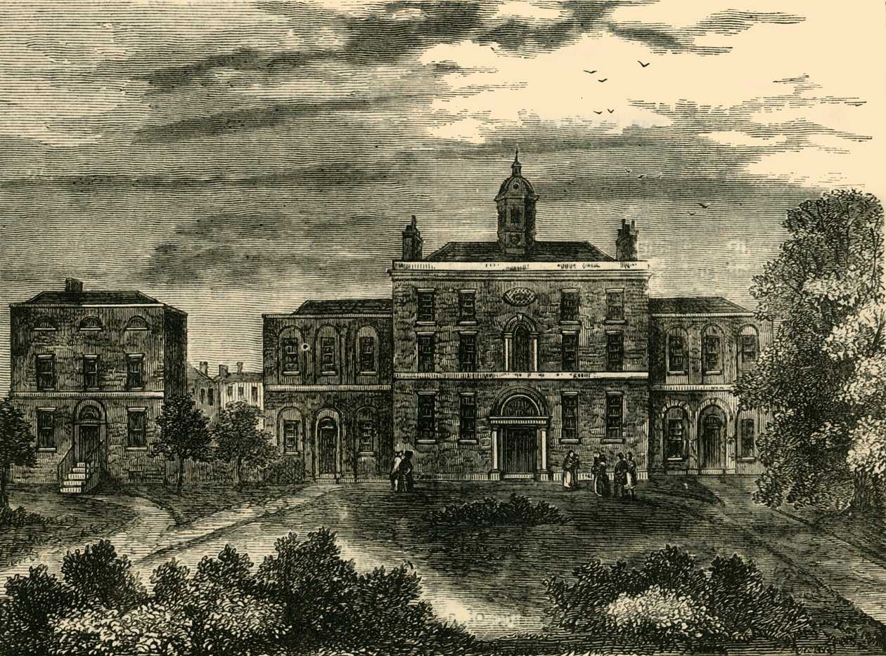 Smittkoppssjukhuset, Kings Cross, 1800, c1876. av Unbekannt