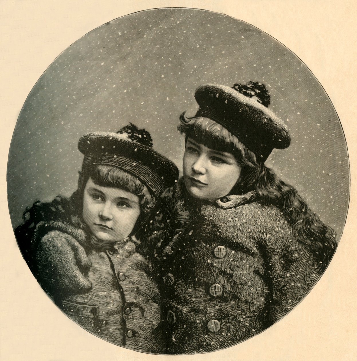 Snöfåglarnas julgran, 1883. av Unbekannt