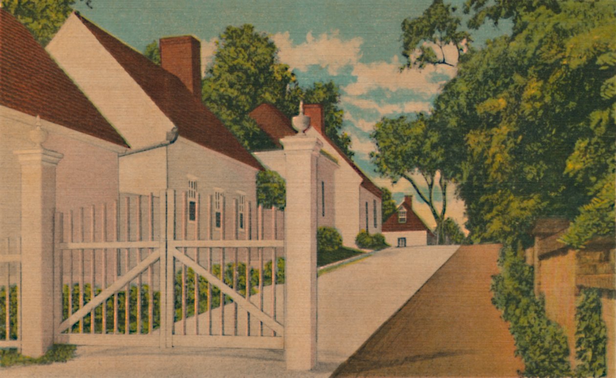 The South Lane, 1946 av Unbekannt