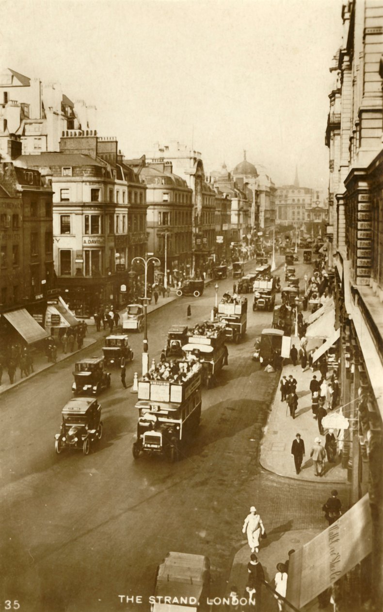 The Strand, London, 1929. av Unbekannt