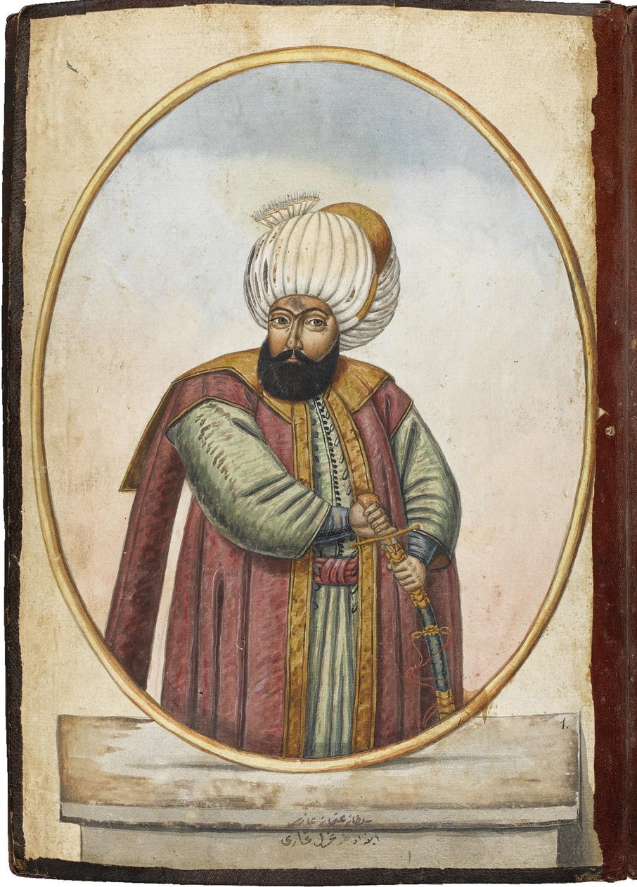 Sultanen Osman I, tidigt 1800-tal av Unbekannt