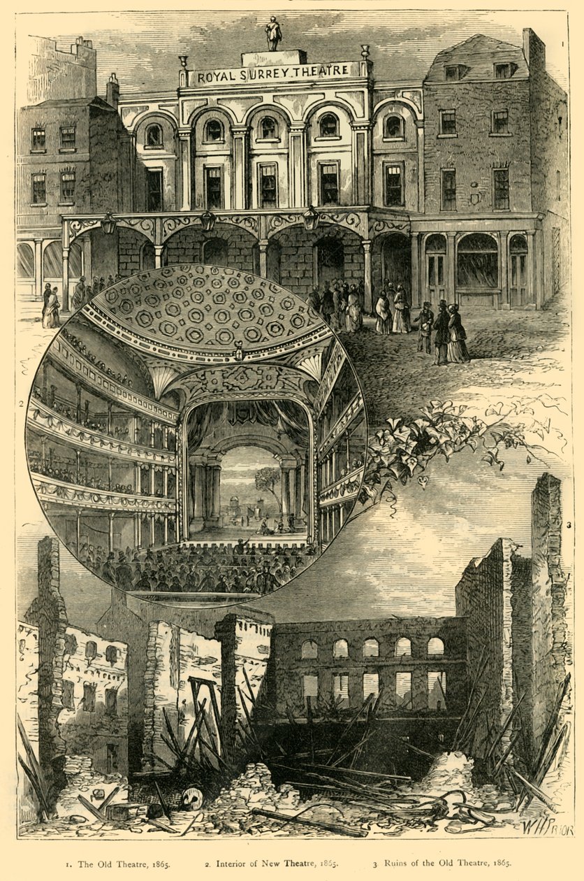 Surrey Theatre, c1878. av Unbekannt