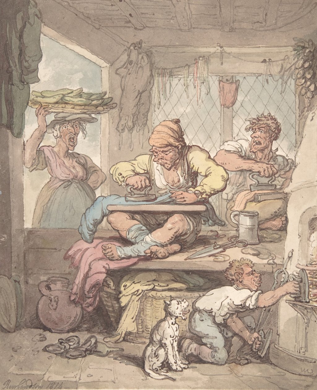 Skräddaren, 1814. av Unbekannt
