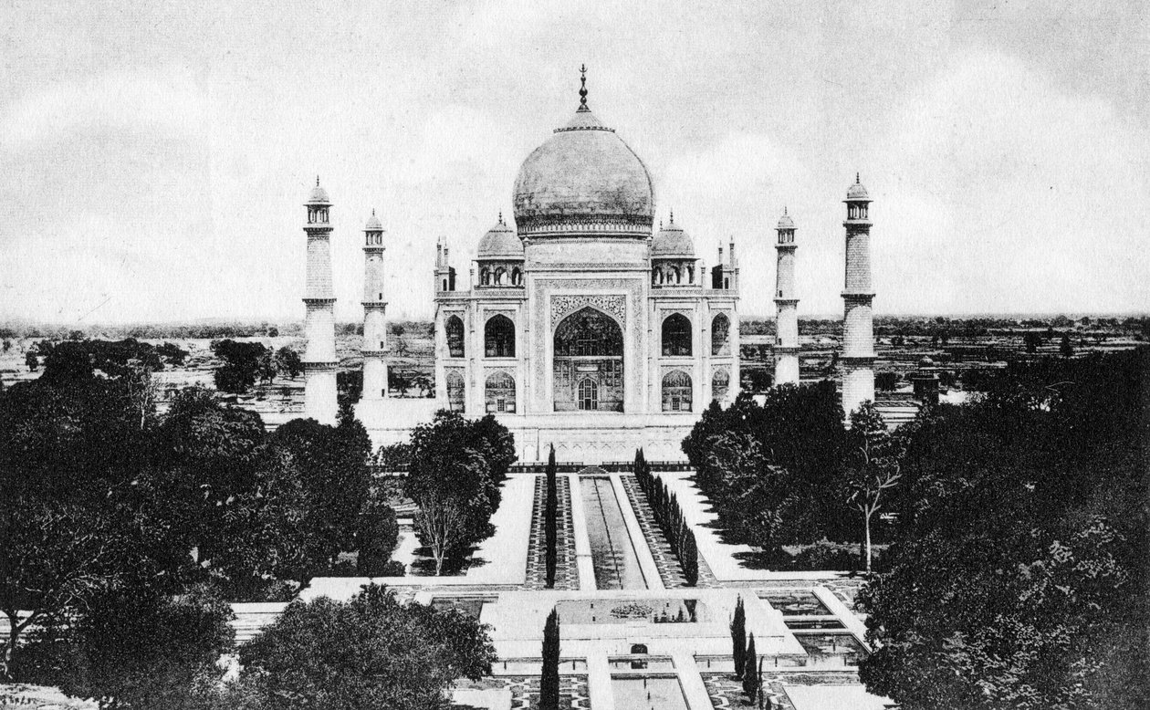 Taj Mahal, Agra, 1900-talet av Unbekannt