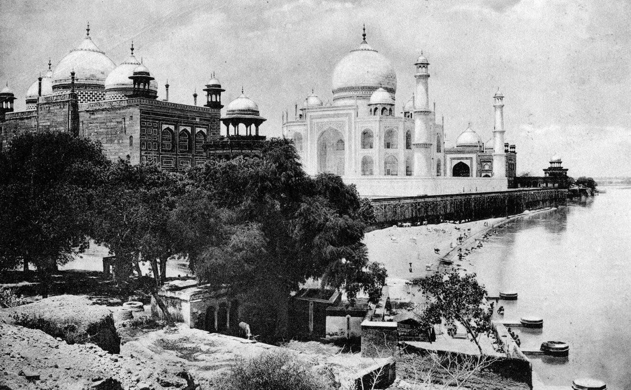 Taj Mahal, Agra, 1900-talet av Unbekannt