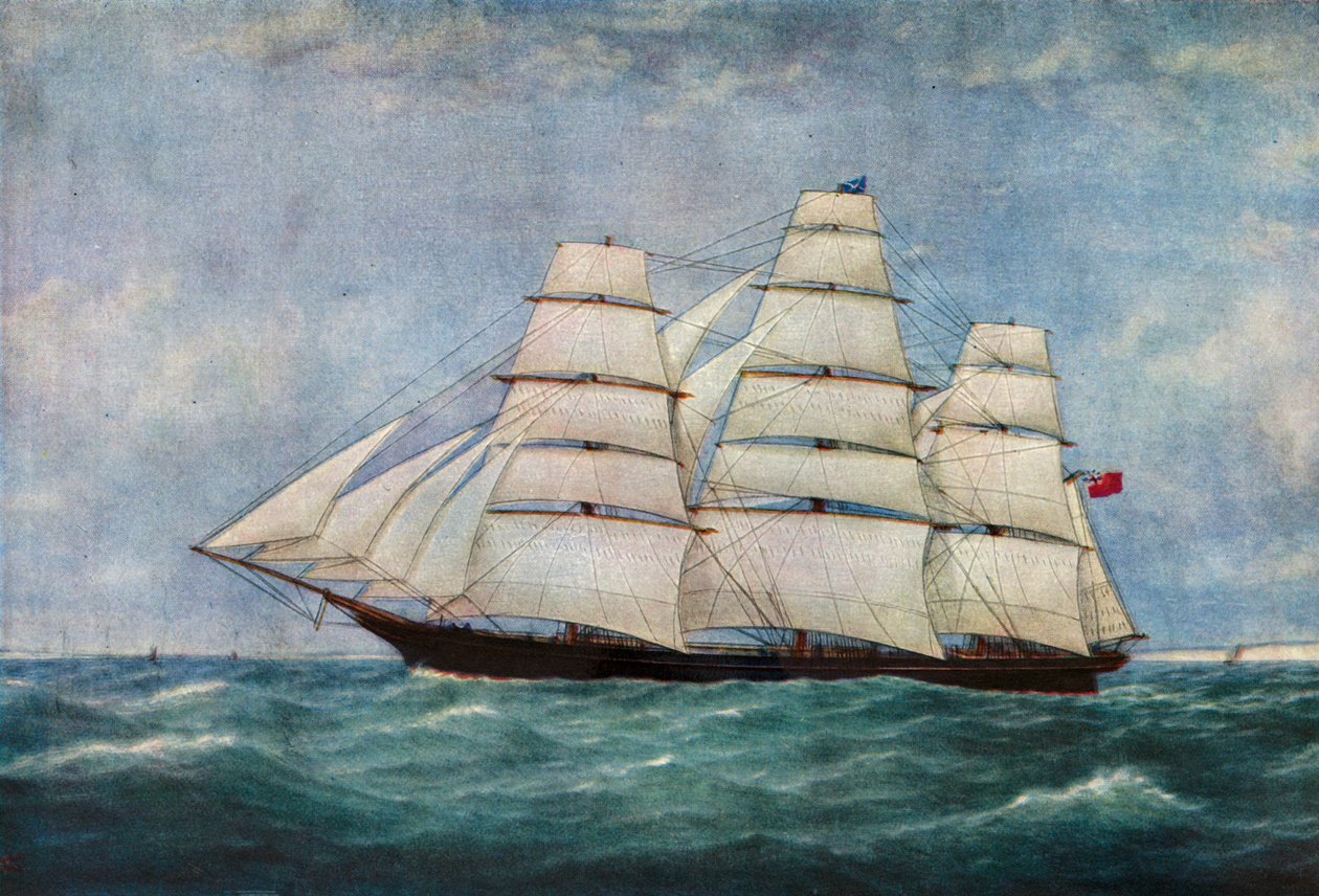 The Tea Clipper Spindrift, 1938 av Unbekannt