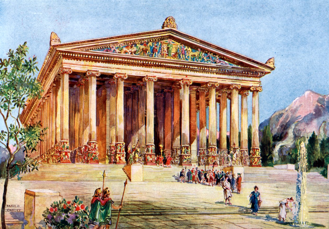 Artemistemplet, Efesos, Turkiet, 1933-1934 av Unbekannt