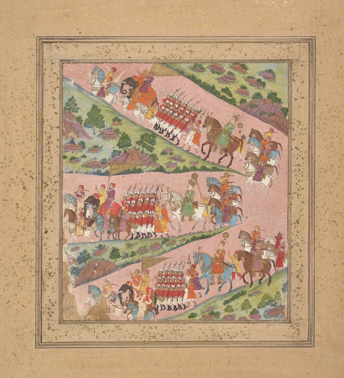 De tre vägarna, ca. 1840. av Unbekannt