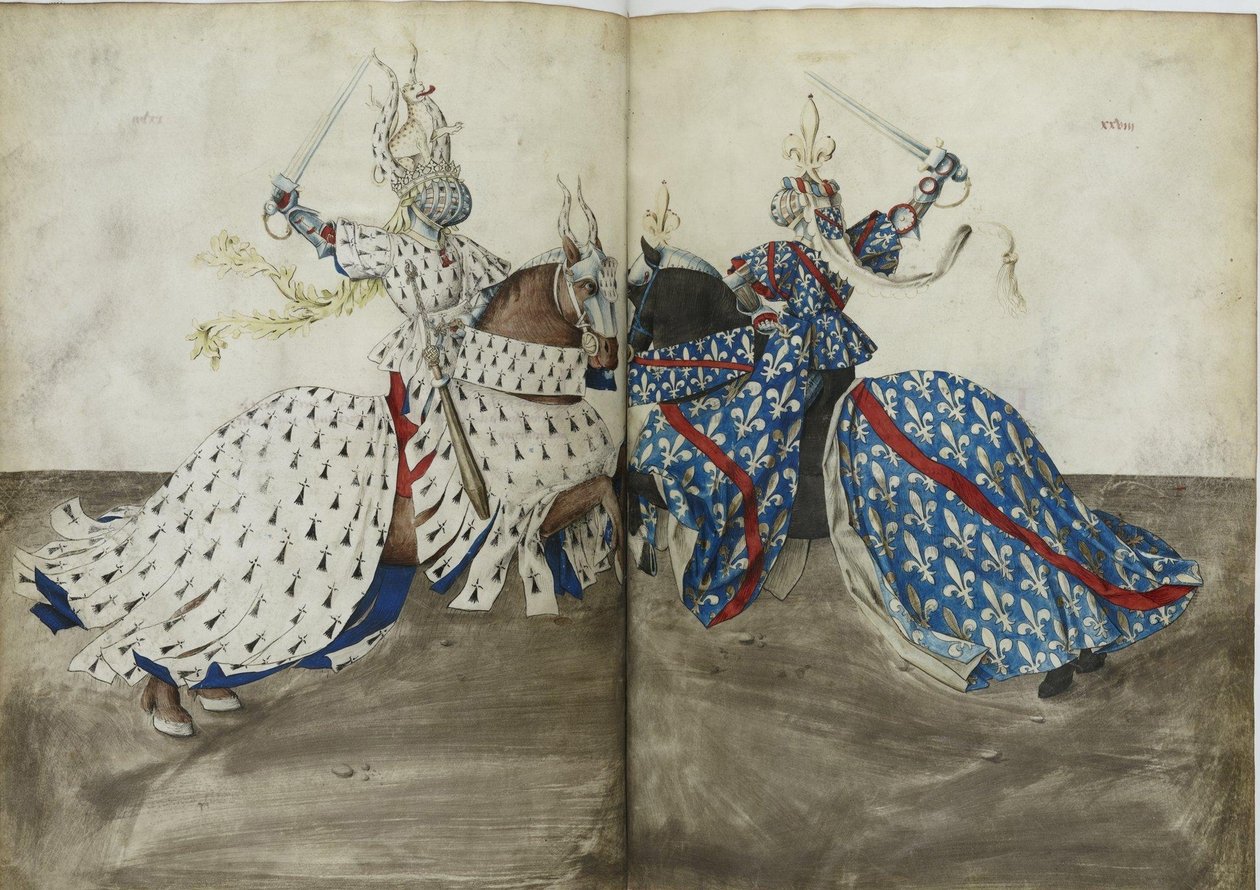 The Tournament Book of René dAnjou, ca 1447 av Unbekannt