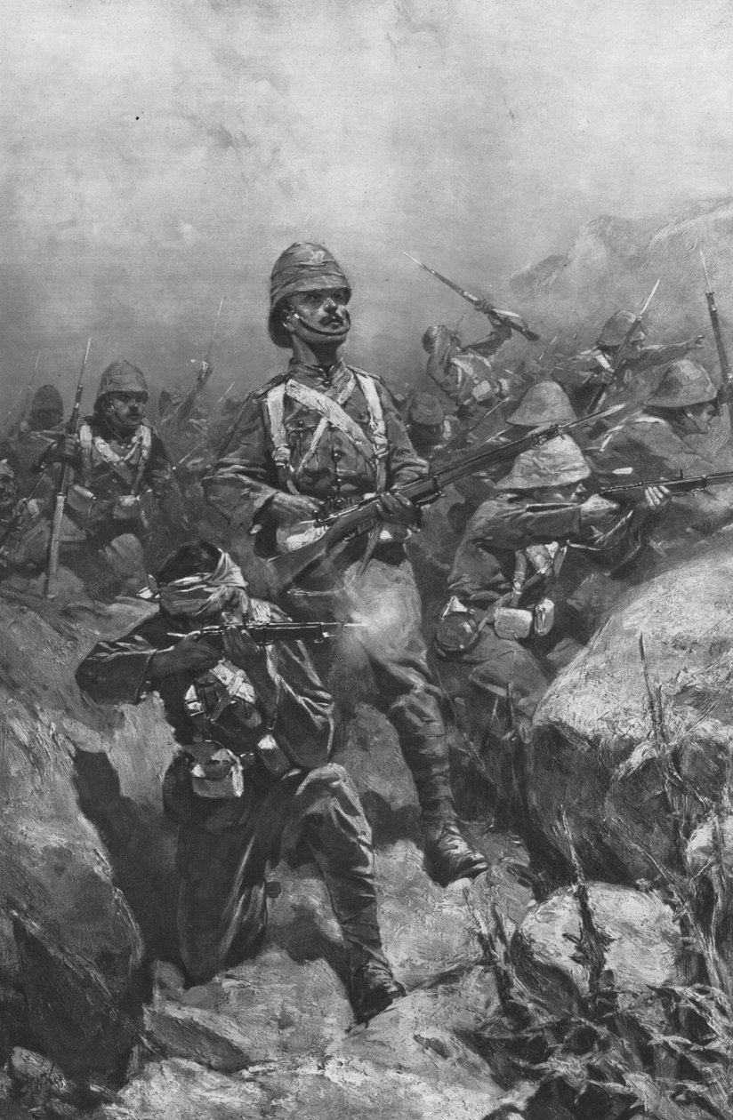 Transvaalkriget, 1899-1901: A Sharp Engagement, 1901. av Unbekannt