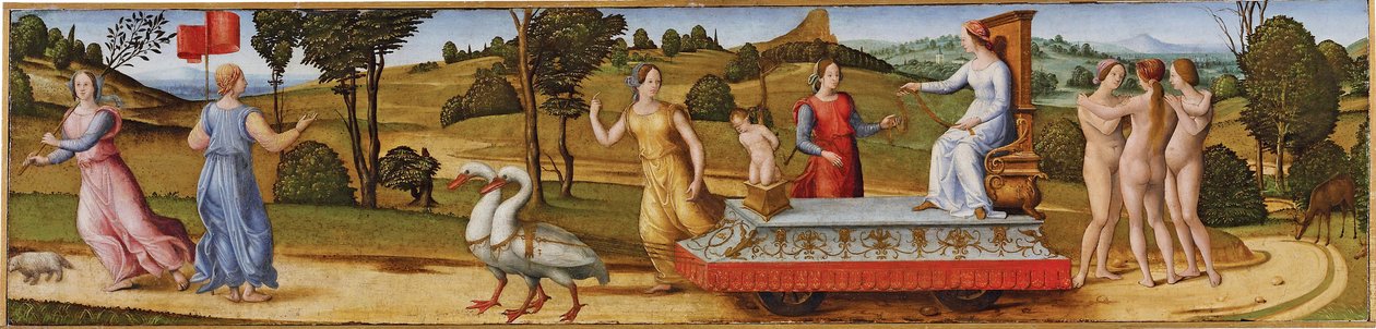 Kyskhetens triumf, ca. 1500 av Unbekannt
