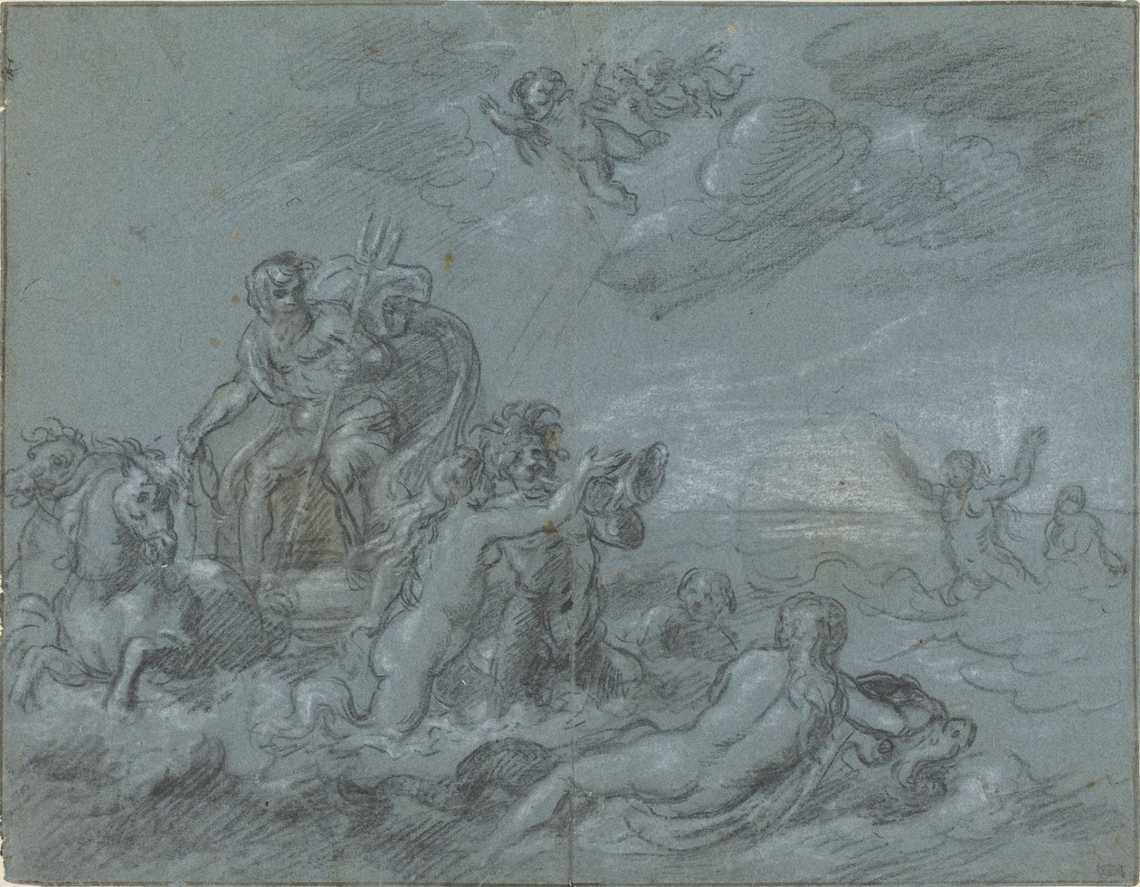 Neptunus triumf, 1700-talet. av Unbekannt