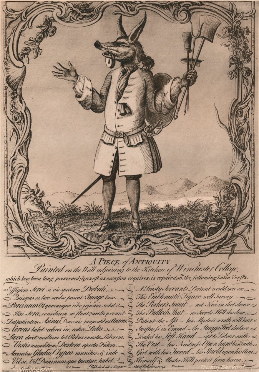 The Trusty Servant, 1579 tidigt 1900-tal av Unbekannt