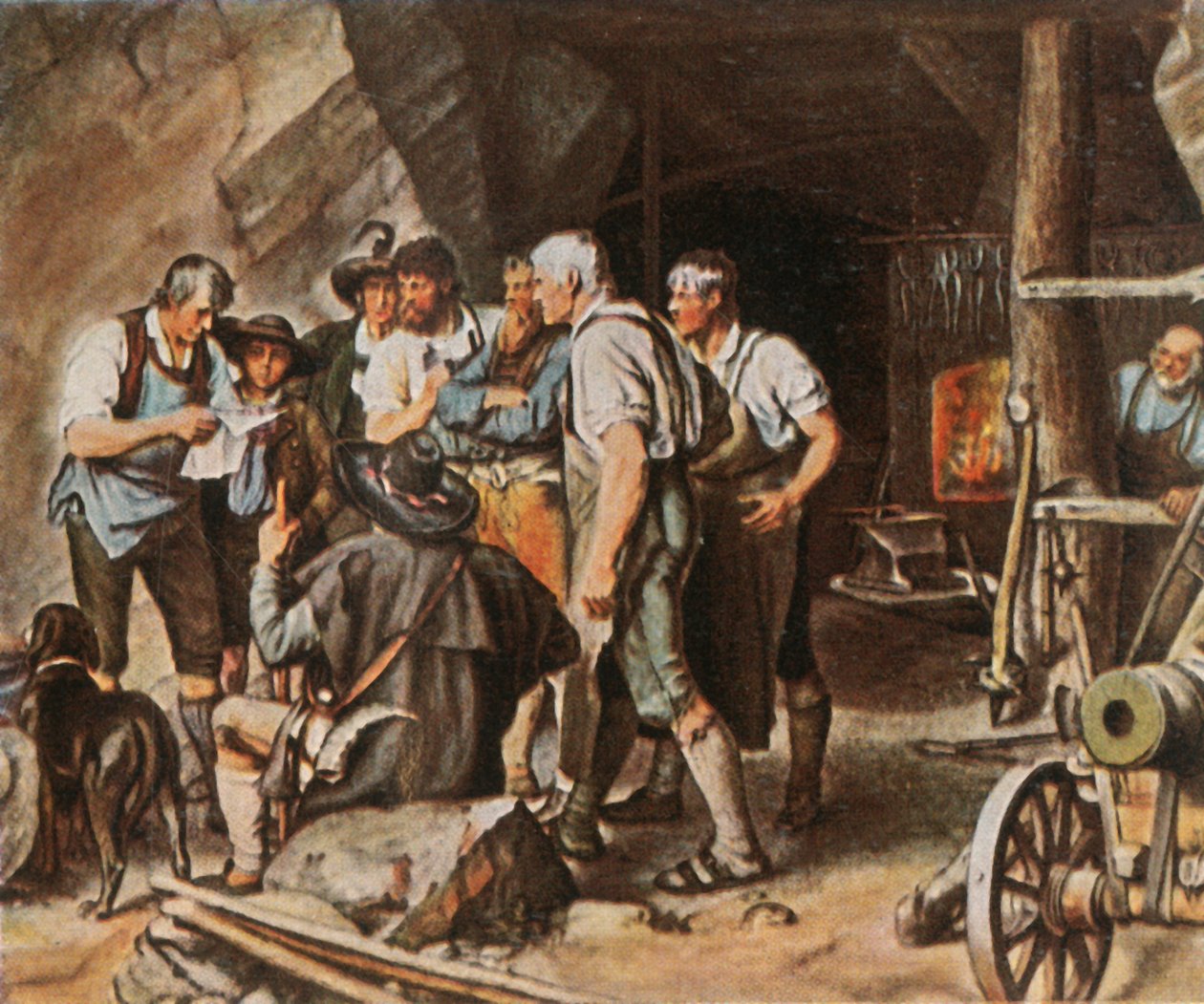 Det tyrolska upproret, 1809, 1936. av Unbekannt