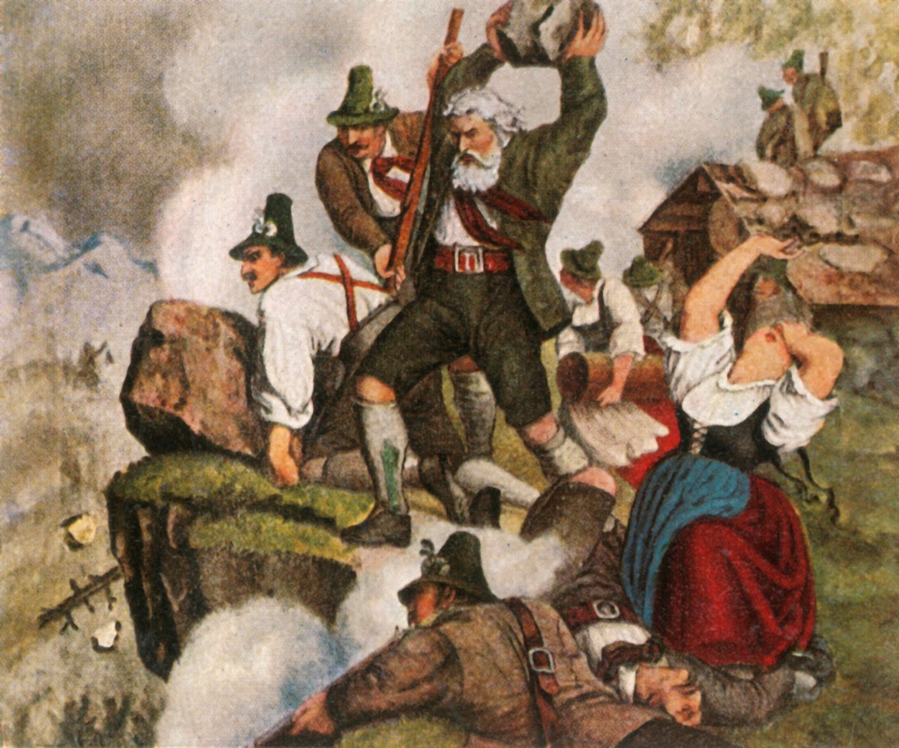 Tyrolernas kamp för frihet, 1809, 1936. av Unbekannt