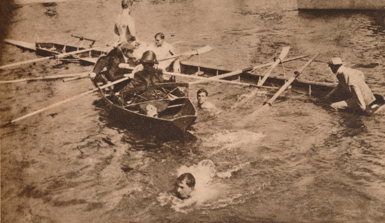 University Boat Race, mars 1912 1935 av Unbekannt