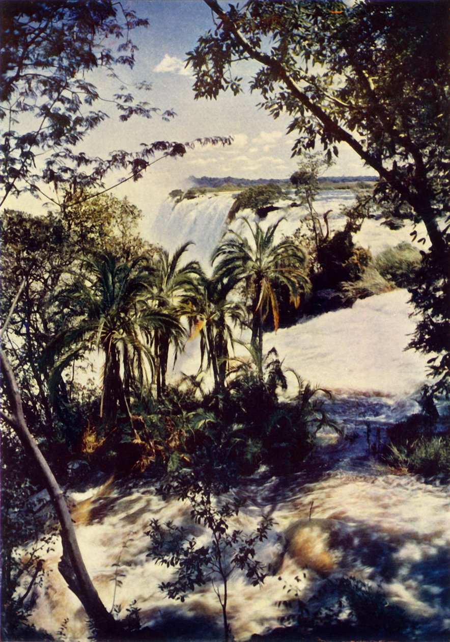Victoriafallen i södra Rhodesia, c1948. av Unbekannt