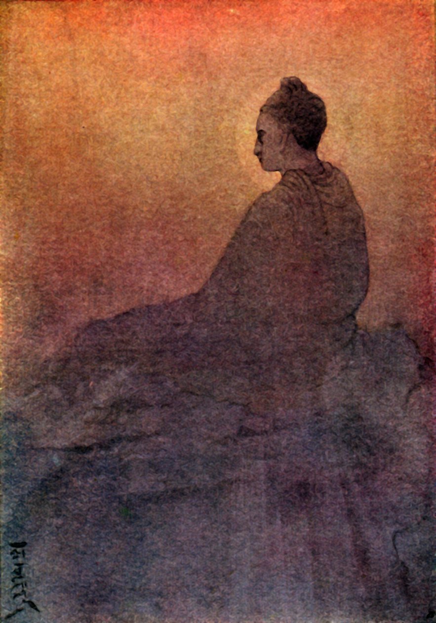 "Buddhas seger", 1920. av Unbekannt