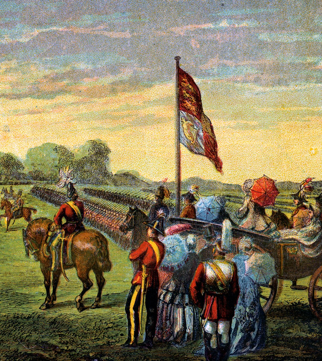 The Volunteer Review, c1850-talet av Unbekannt