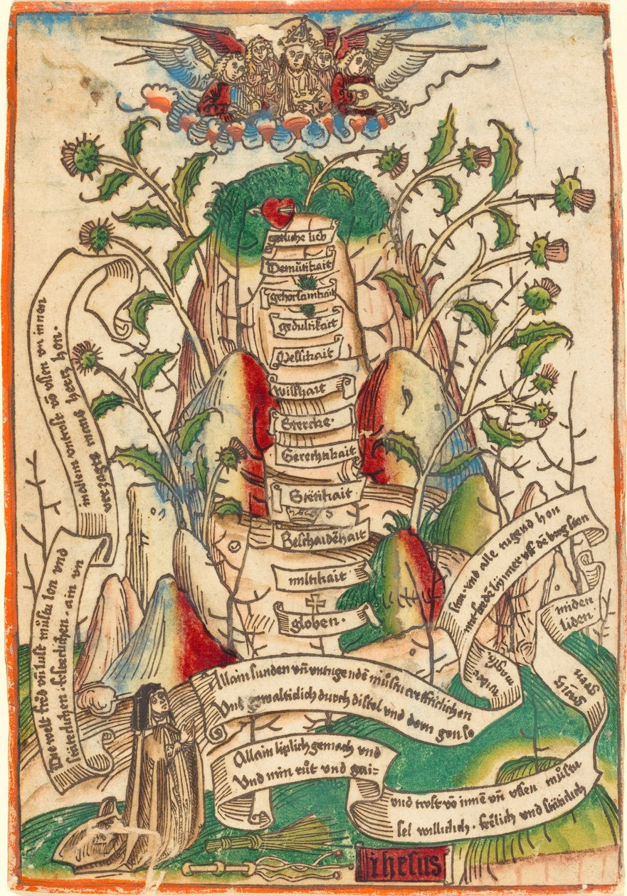 Frälsningens väg, ca. 1490. av Unbekannt