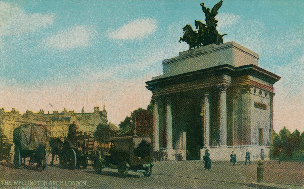 Wellington Arch, London, c1910. av Unbekannt