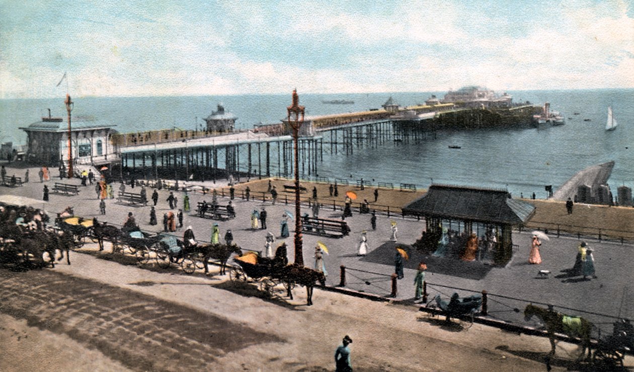 The West Pier, Brighton, c1900-c1920s av Unbekannt