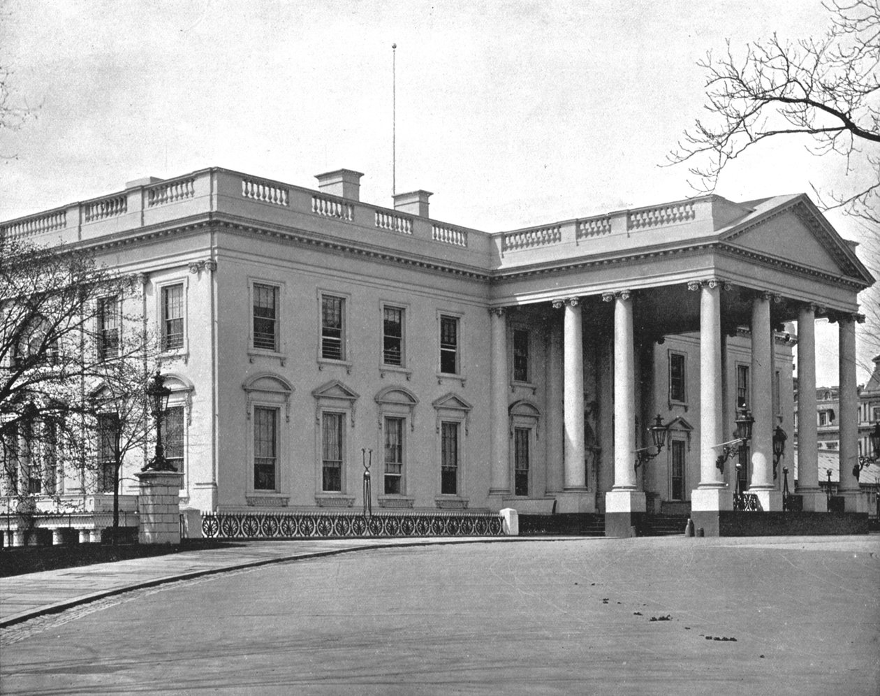 Vita huset, Washington DC, USA, c1900. av Unbekannt