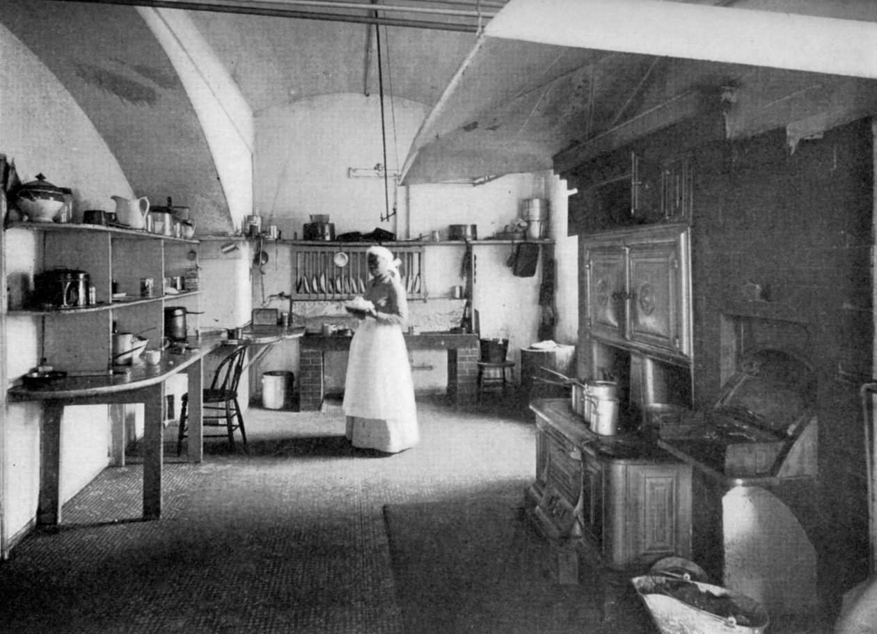 Vita husets kök, Washington DC, USA, 1908 av Unbekannt