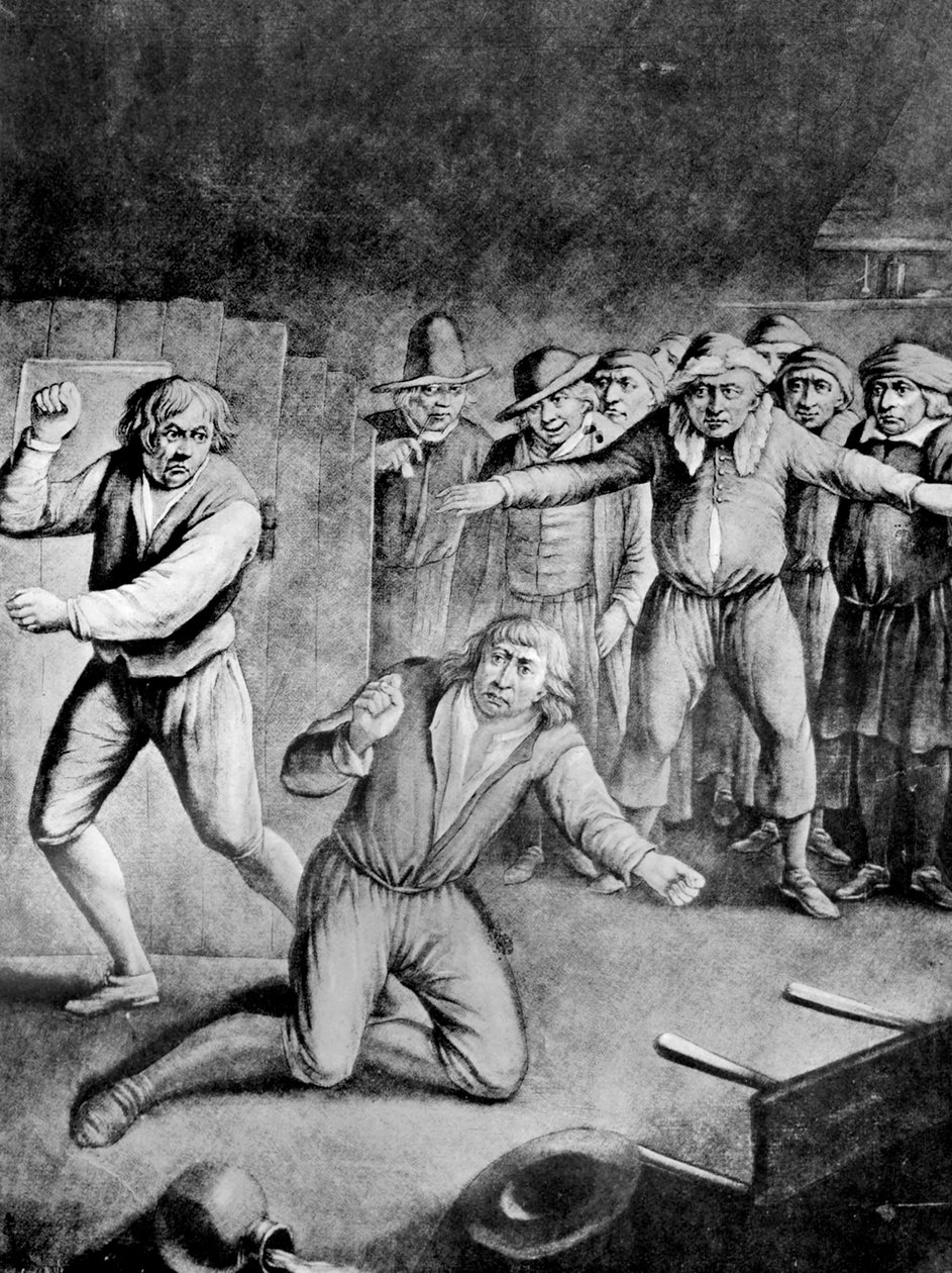 Blåmärken, 1730 av Unbekannt