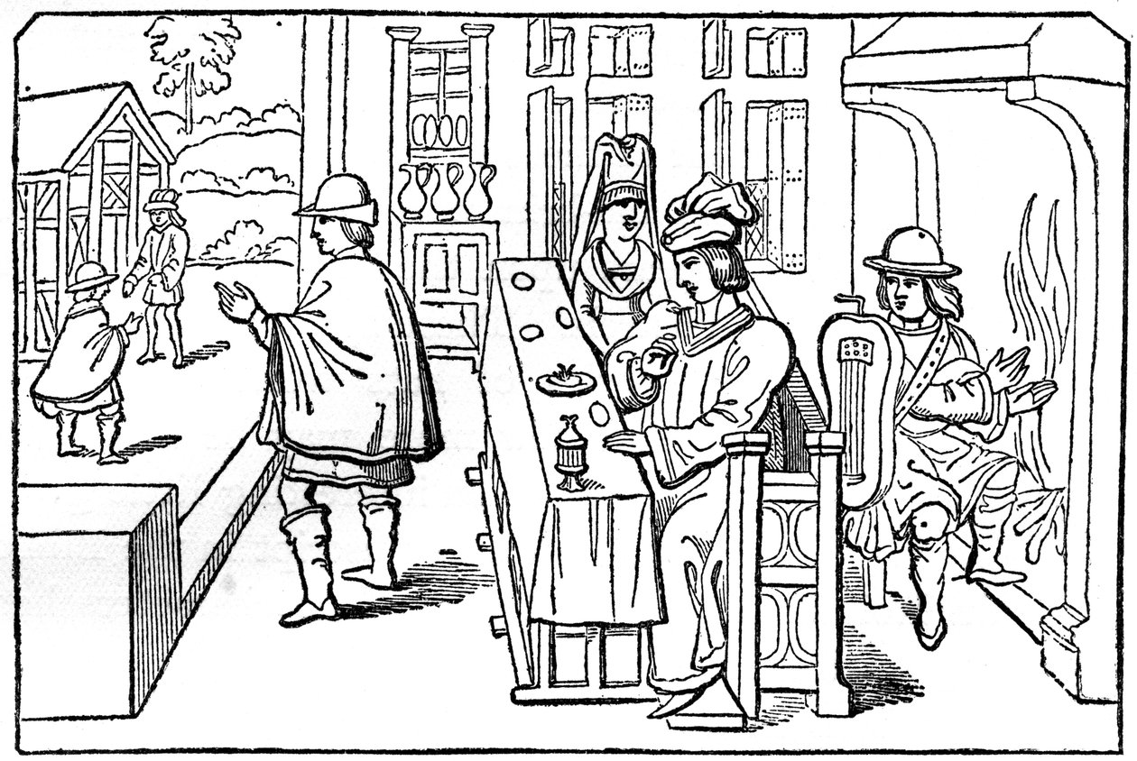 The bycocket, c1470, 1910 av Unbekannt